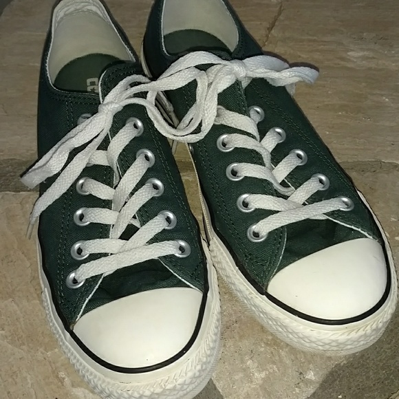 mens green converse shoes
